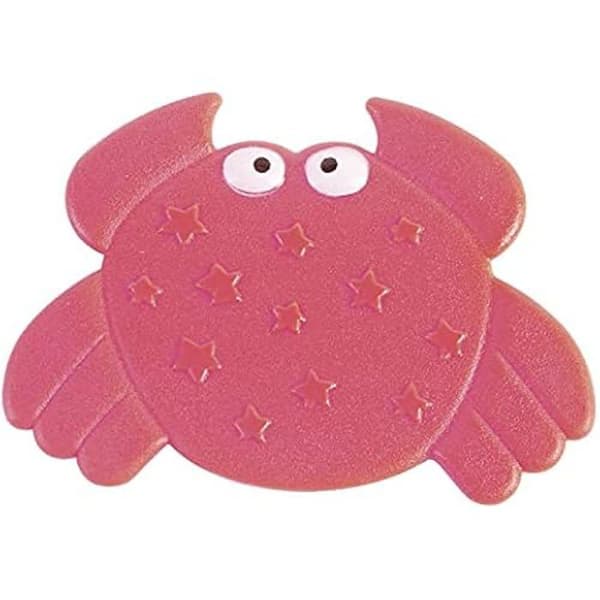 Antislipmatta - GEDY - G-Crabby - Set om 4 - Röd - Badrum - Barn