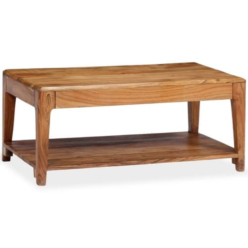 Soffbord massivt trä 88x50x38 cm