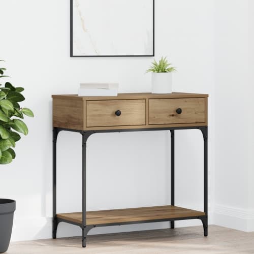 Konsolbord Artisanek 75x34.5x75 cm Konstruerat trä