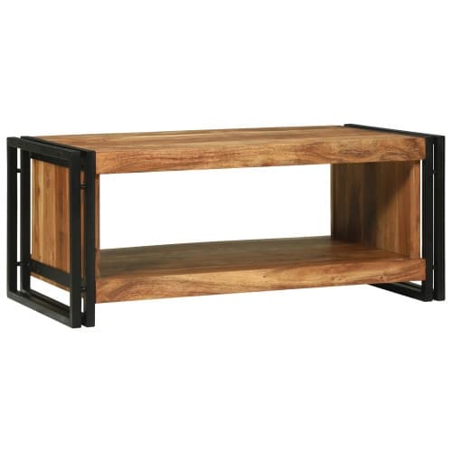 Kaffe Bord 90x50x38 cm Massivt Trä Akacia
