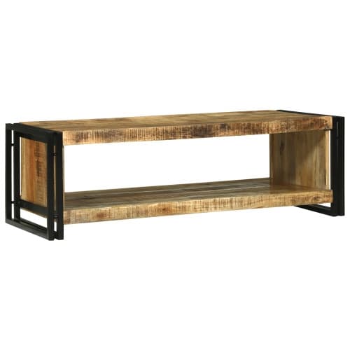 Kaffe Bord 120x50x38 cm Massivt Mangoträd