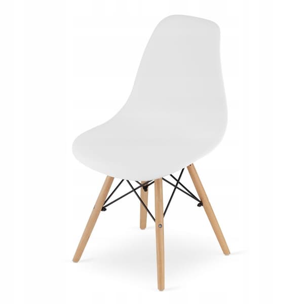 ADRIA 120x80 vit rektangulär bordsgrupp + 6 OSAKA vita stolar