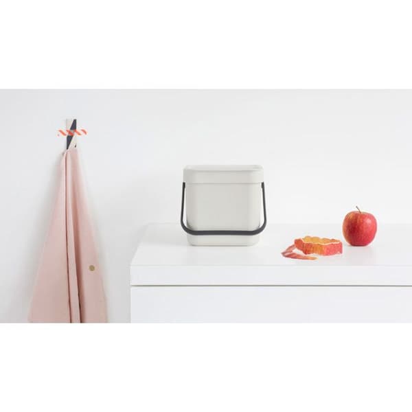 PATTUMIERA SORT & GO 3L LJUSET GRÅ BRABANTIA