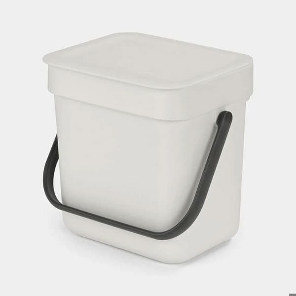 PATTUMIERA SORT &amp; GO 3L LJUSET GRÅ BRABANTIA