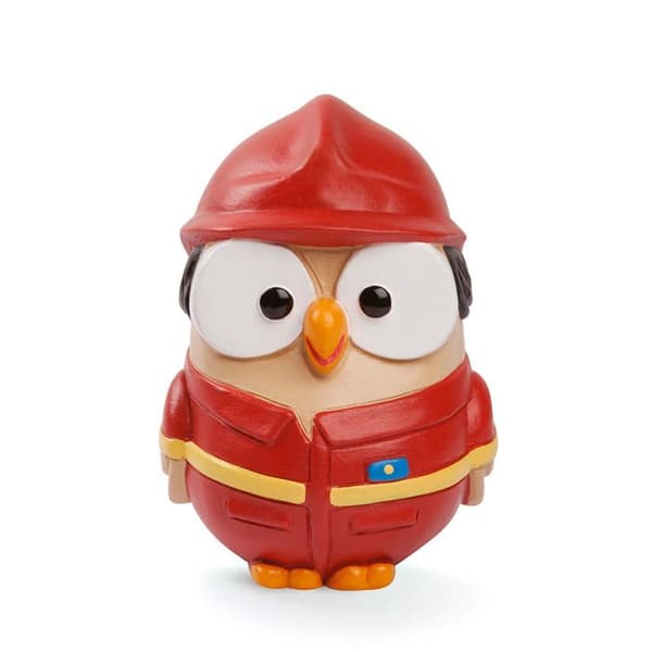 EGAN ITALIEN STATUETT GOOFI FASCINATIONEN I UNIFORMEN UGGLE BRANDMÄN 8X10 CM PRESENTE IDÉER FÖDELSEDAG KOLLEKTION