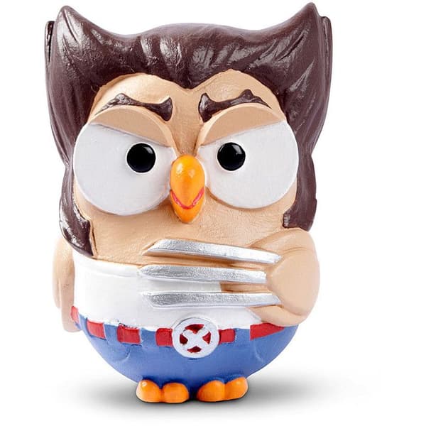 EGAN ITALIEN GOOFI STATUINA SUPER GOOFI GUFO WOLVERINE 8X10 CM IDEE REGALO COMPLEANNO COLLEZIONE