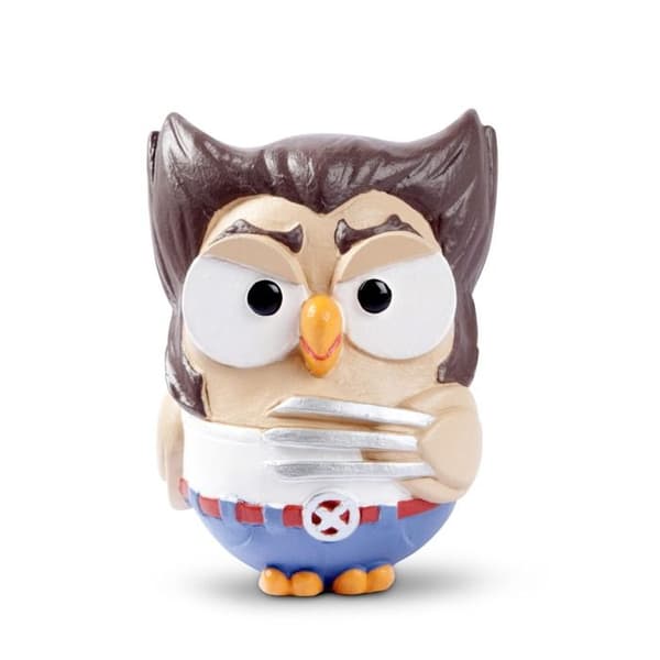EGAN ITALIEN GOOFI STATUINA SUPER GOOFI GUFO WOLVERINE 8X10 CM IDEE REGALO COMPLEANNO COLLEZIONE