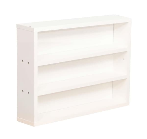 Shelf LESTER 48x10xH36cm, white melamine