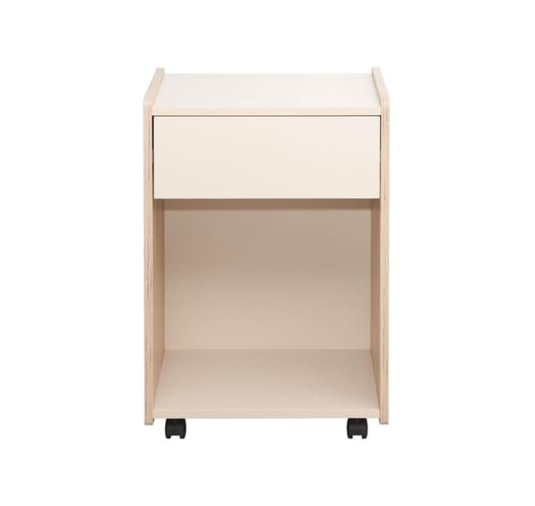 Sidebord/nattbord LESTER 43x40xH64cm, melamin