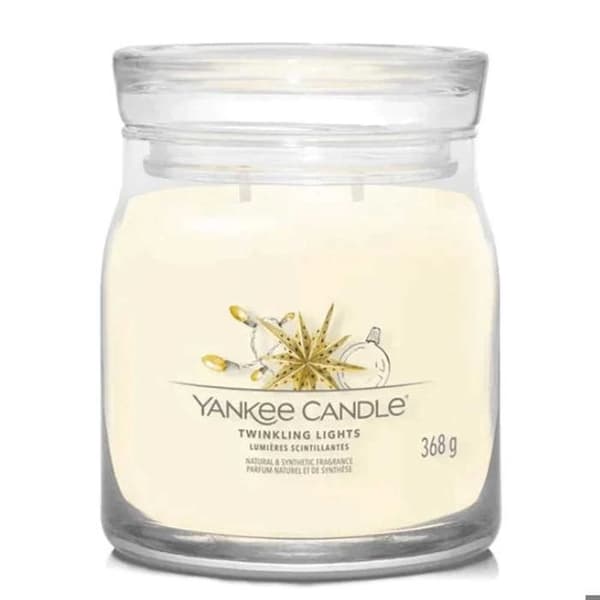 CANDELA GIARA MEDIA TWINKLING LIGHTS YANKEE CANDLE