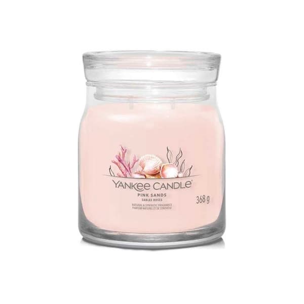 YANKEE CANDLE KANDELA MEDIA SIGNATUR ROSA SANDAR