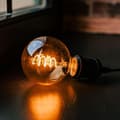 Miniatyrbillede 2 af 3: Forever Light LED-lampa Glödtråd E27 G95 4W 230V 2000K 250lm SF