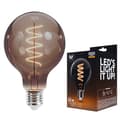 Miniatyrbillede 1 af 3: Forever Light LED-lampa Glödtråd E27 G95 4W 230V 2000K 250lm SF