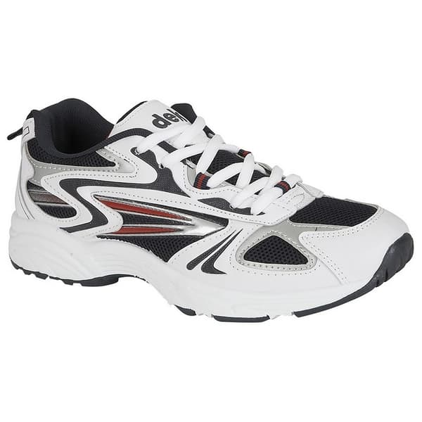 Dek Mens Venus III Lace-Up Trainers White/Grey/Navy 7 UK