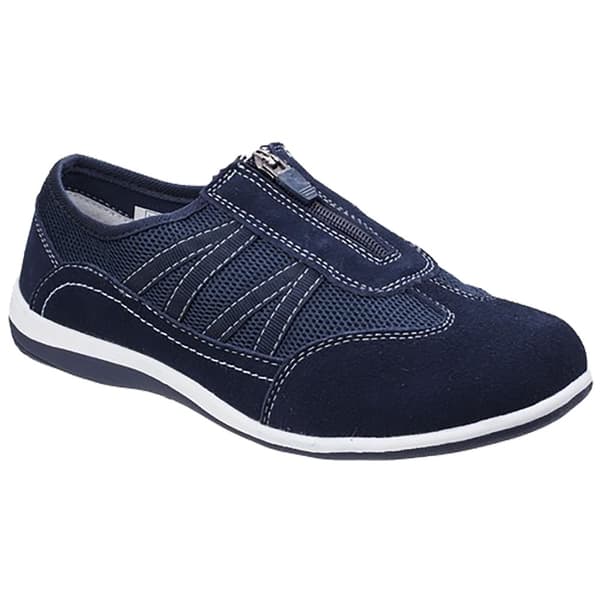 Fleet & Foster Kvinnor/Damer Mombassa komfortskor Navy 7 UK