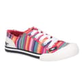 Pikkukuva 1 / 4: Rocket Dog Womens/Ladies Jazzin Eden Stripe Lace Up Canvas Trainer