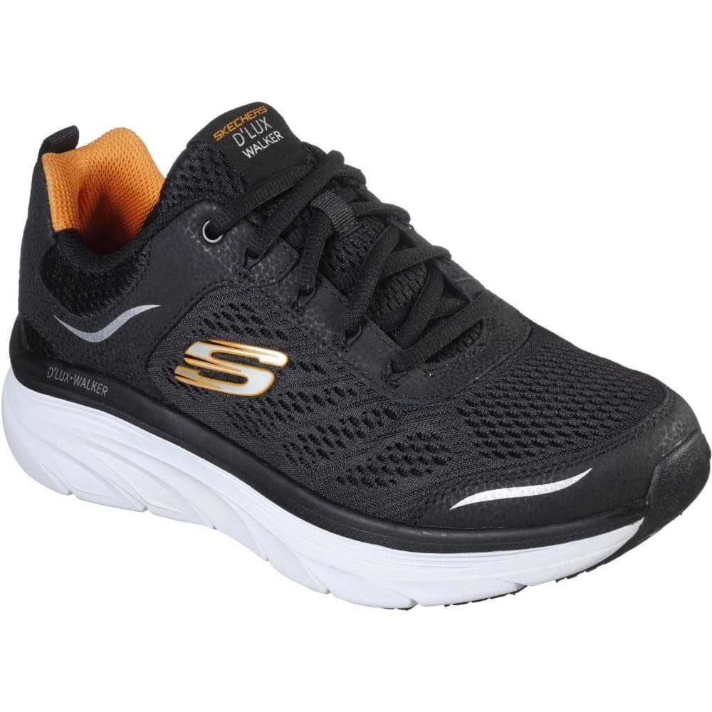 Skechers Mens DLux Walker Lace Up Sports Leather Trainer