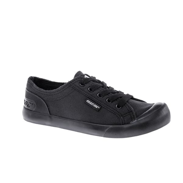 Rocket Dog Womens/Ladies Jazzin Canvas Fable Trainer Black 3 UK