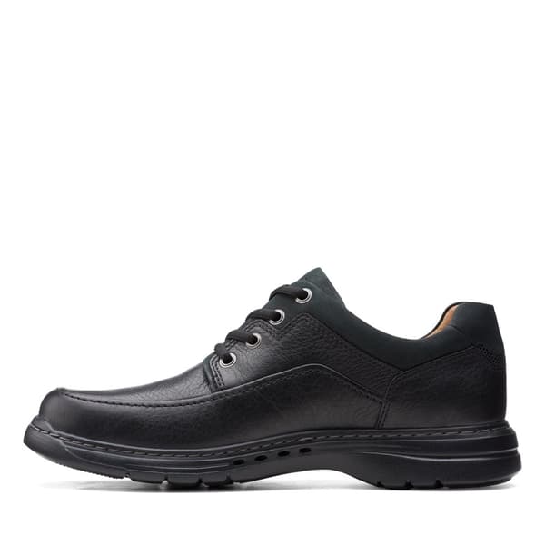 Clarks Mens Un Brawley Lace Leather Shoes