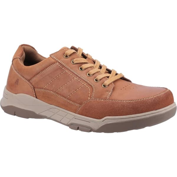 Hush Puppies Mens Finley Leather Shoes