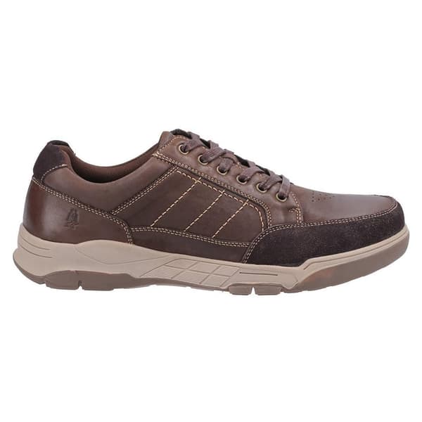 Hush Puppies Mens Finley Leather Shoes