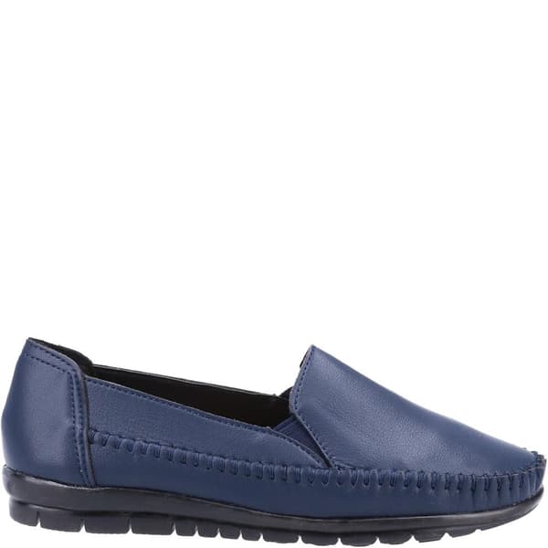 Fleet & Foster Dame/Ladies Shirley Læder Loafers