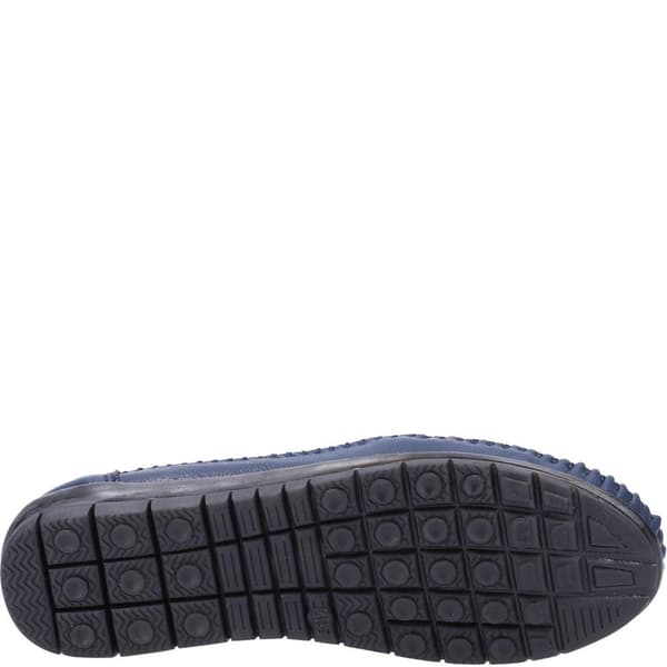Fleet & Foster Dame/Ladies Shirley Læder Loafers