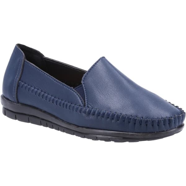 Fleet & Foster Dame/Ladies Shirley Læder Loafers