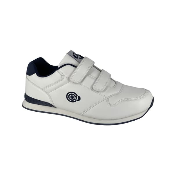 Dek Unisex Adult Axis Trainers White/Navy 12 UK