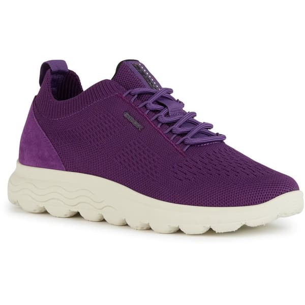 Geox Womens/Ladies Spherica Leather Trainers