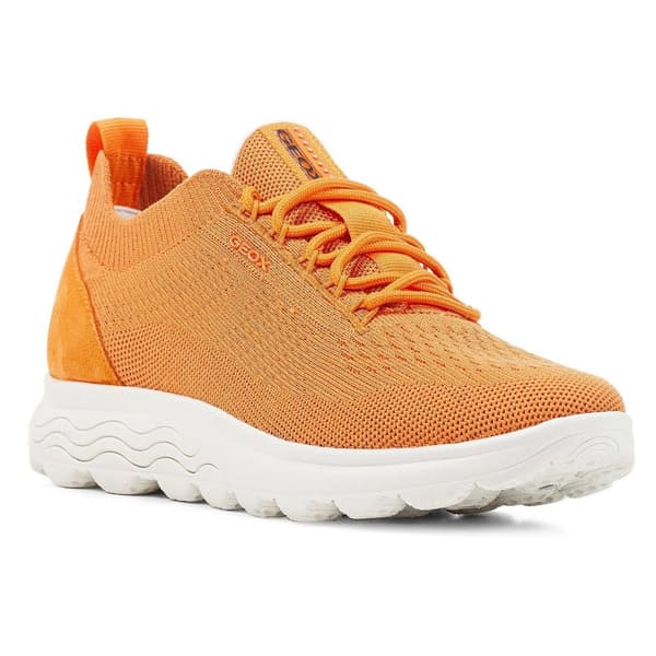 Geox Womens/Ladies Spherica Leather Trainers