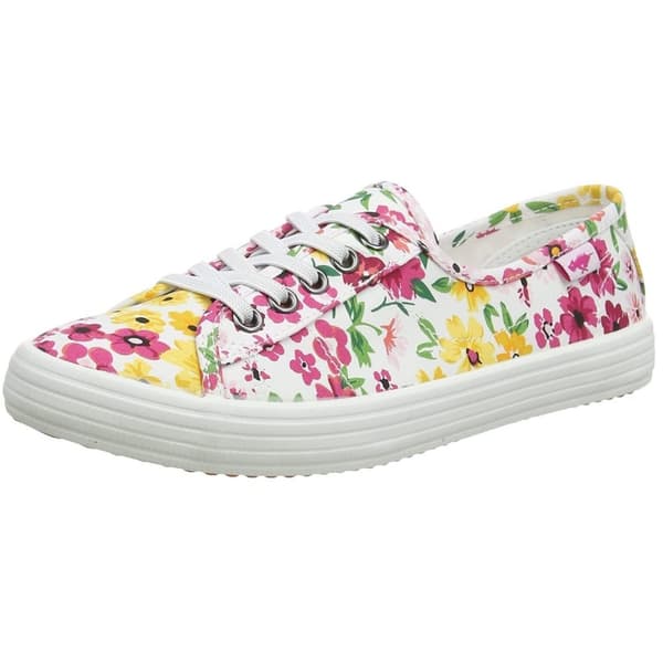 Rocket Dog Womens/Ladies Chow Chow Margate Floral Pumps White/Multicoloured 3 UK