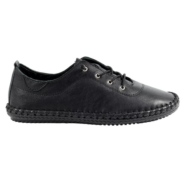 Lunar Womens/Ladies St Ives Leather Plimsolls