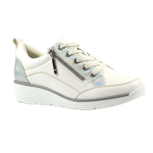 Lunar Womens/Ladies Kiley Trainers White 4 UK