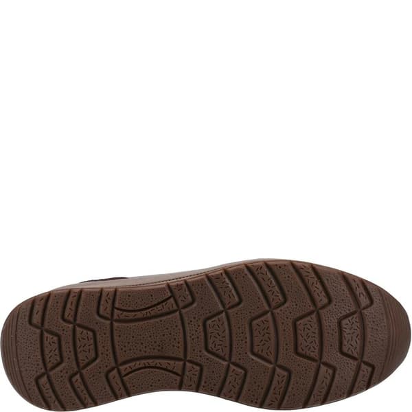 Hush Puppies Mens Joseph Leather Trainers