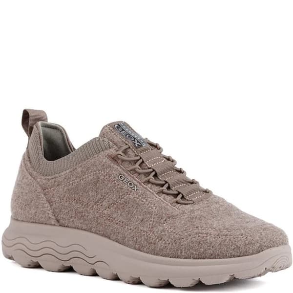 Geox Womens/Ladies Spherica Trainers Dark Rose 7 UK