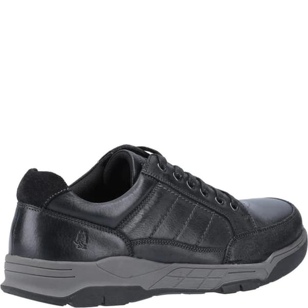 Hush Puppies Mens Finley Leather Lace Up Trainers