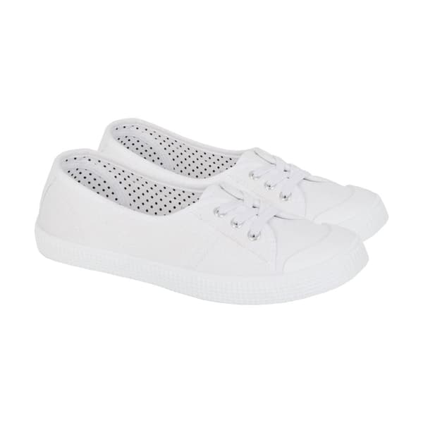 Rdek Kvinnor/Damer Canvas Pumpar