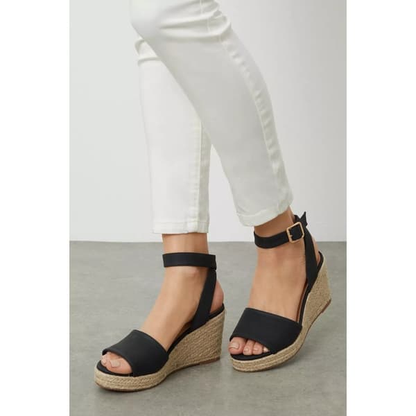 Dorothy Perkins Dam / Dam Rebekah Peep Toe Wide Wedge Sandaler