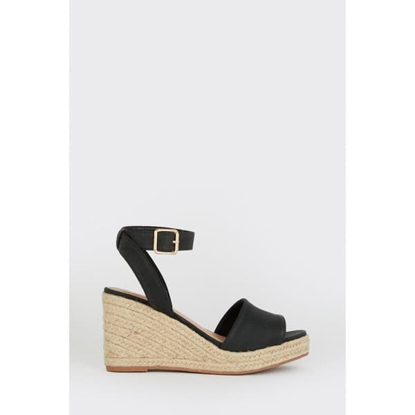Dorothy Perkins Dam / Dam Rebekah Peep Toe Wide Wedge Sandaler