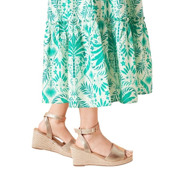 Dorothy Perkins Dam / Dam Rebekah Peep Toe Wide Wedge Sandaler