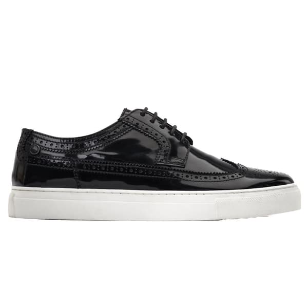 Base London Mickey läderbrogues för herrar