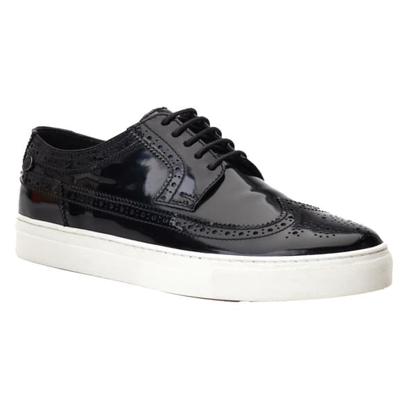 Base London Mickey läderbrogues för herrar