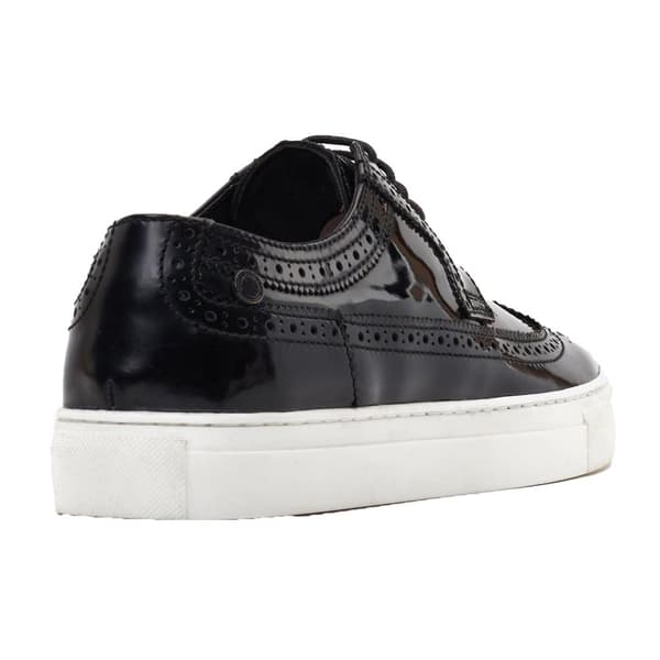 Base London Mickey läderbrogues för herrar