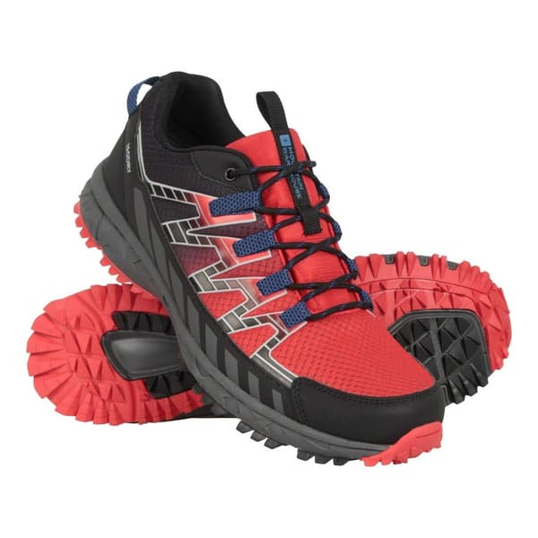 Mountain Warehouse Mens Enhance Trail Waterproof Running Trainers