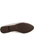 Miniatyrbilde 4 av 4: Hush Puppies Womens/Ladies MARLEY Metallic Leather Ballet Shoes