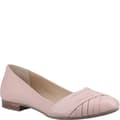 Miniatyrbillede 1 af 4: Hush Puppies Womens/Ladies MARLEY Leather Ballet Shoes