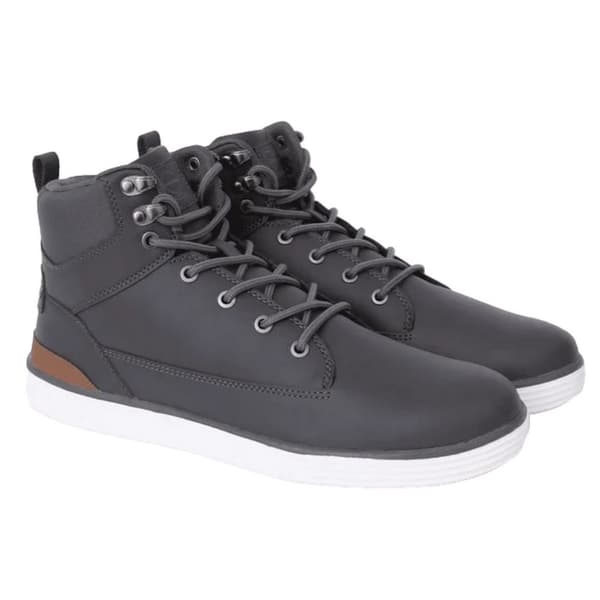 Crosshatch Mens Staiger Leather Trainers