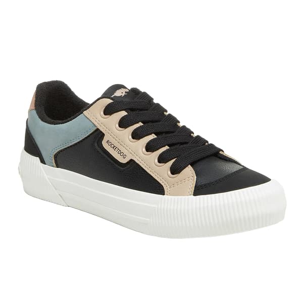 Rocket Dog Dam/Tjej Cheery Sporty Colour Block Turners Black 5 UK