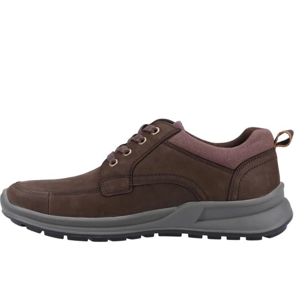 Hush Puppies Mens Adam Nubuck Lace Up Trainers